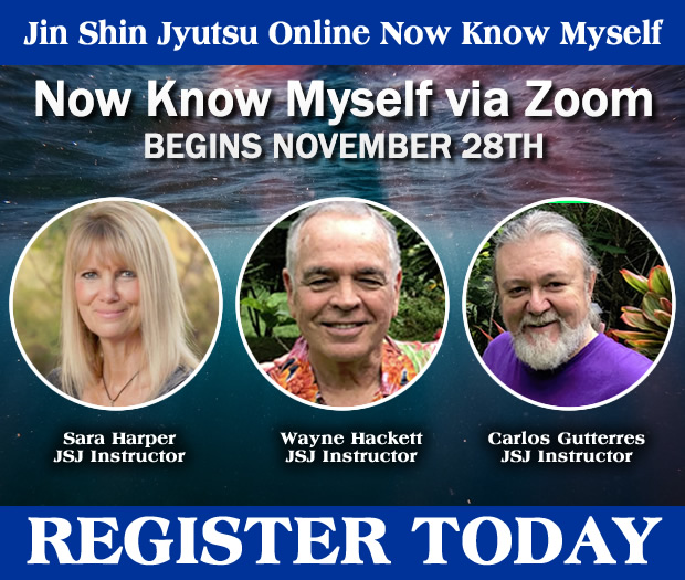 JSJ Now Know Myself Seminar via Zoom with Sara Harper, Wayne Hackett & Carlos Gutterres